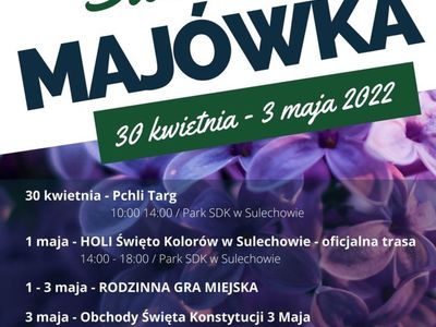 Plakat Sulechowska Majówka
