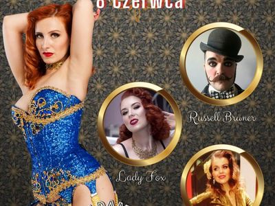Plakat Rewia Burleski w Sulechowie