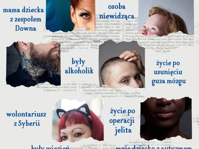 Plakat Żywa Biblioteka w Sulechowie
