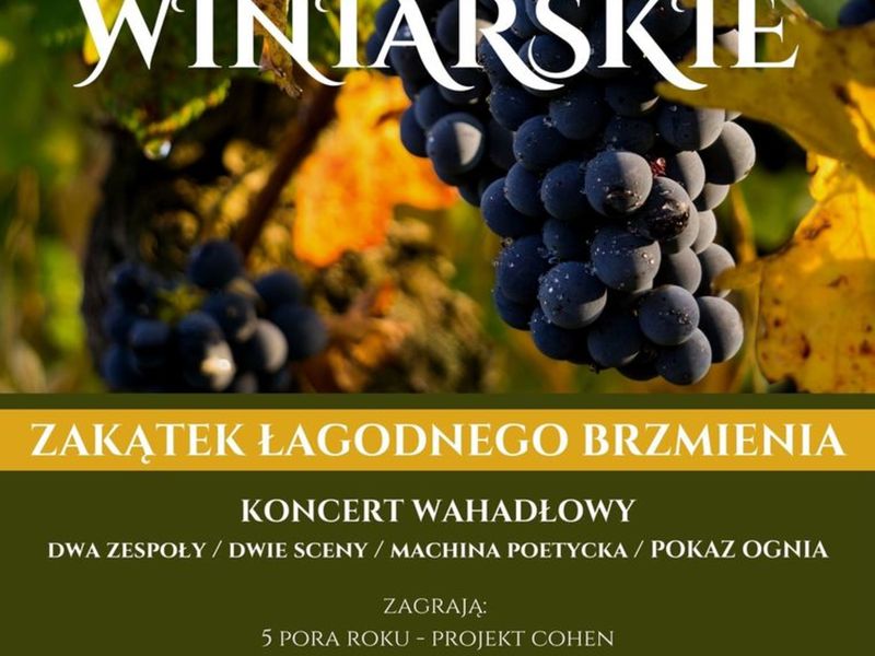 Plakat MIASTECZKO WINIARSKIE