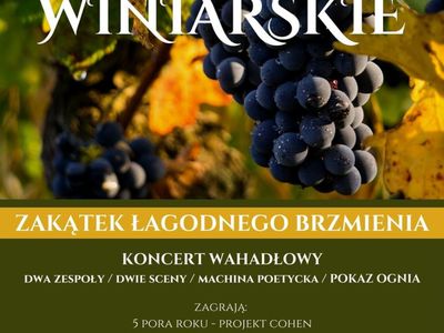Plakat MIASTECZKO WINIARSKIE