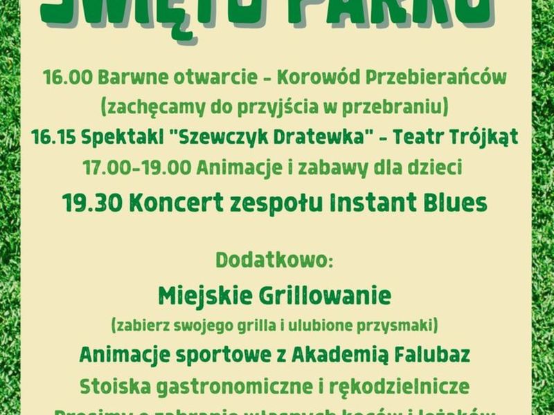Plakat Święta Parku