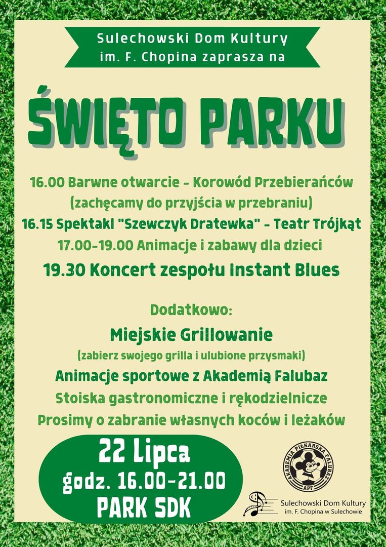 Plakat Święta Parku