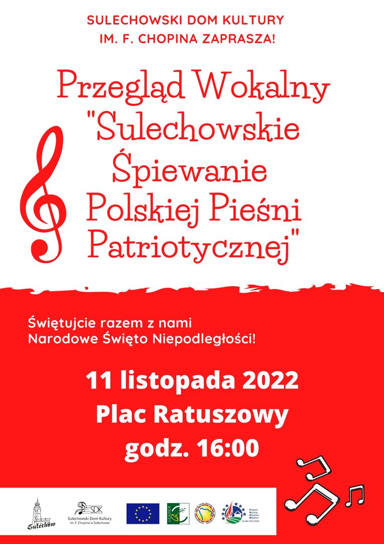 Przegląd Wokalny Sulechowskie Śpiewanie Polskiej Pieśni Patriotycznej