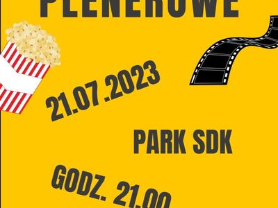 plakat kina plenerowego - 21 lipca 2023