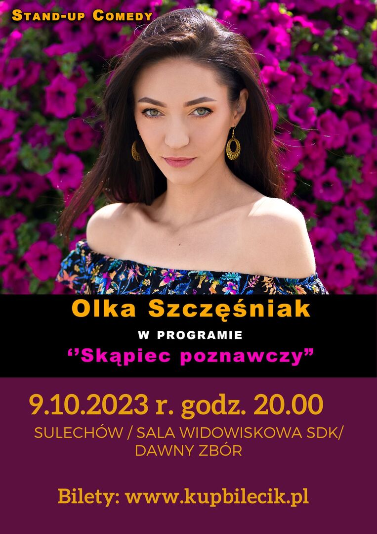 plakat Olka Szczęśniak