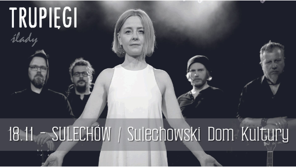 plakat koncertu zespołu Trupięgi 18 listopada 2023