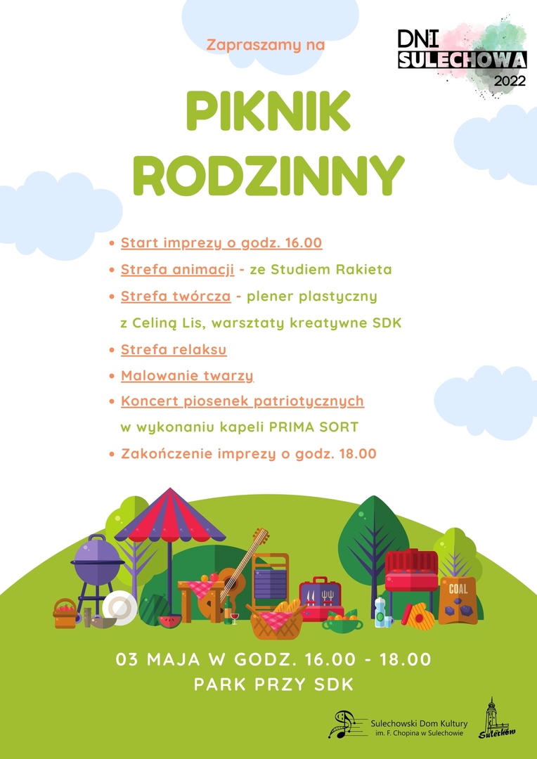 Plakat Piknik Rodzinny