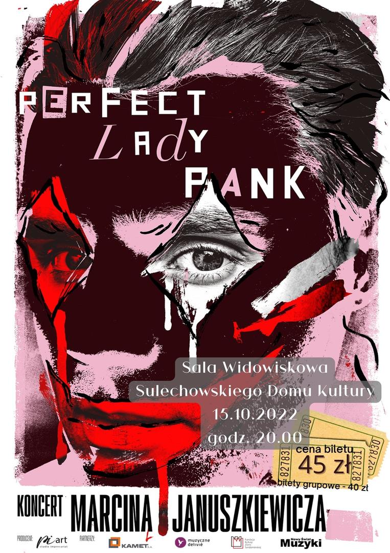 plakat Koncert Marcina Januszkiewicza - Perfect, Lady Pank