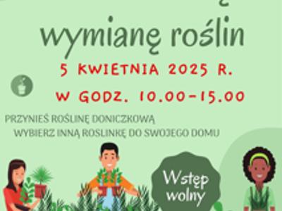 Biblioteczna wymiana roślin