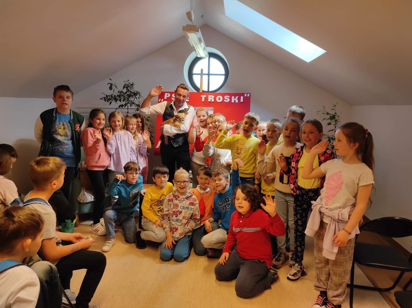 Relacja ze spotkania autorskiego z Tomem Justyniarskim