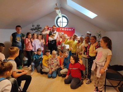 Relacja ze spotkania autorskiego z Tomem Justyniarskim
