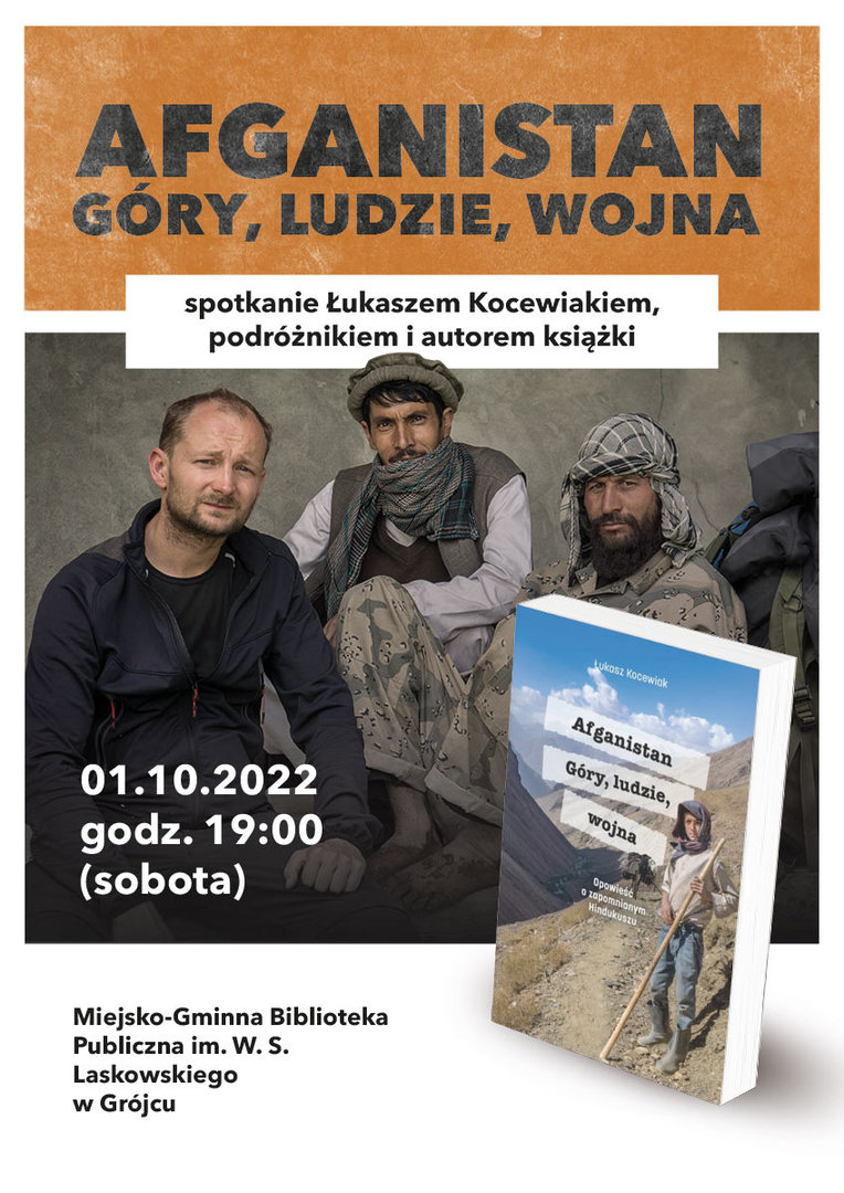 Spotkanie autorskie z Łukaszem Kocewiakiem