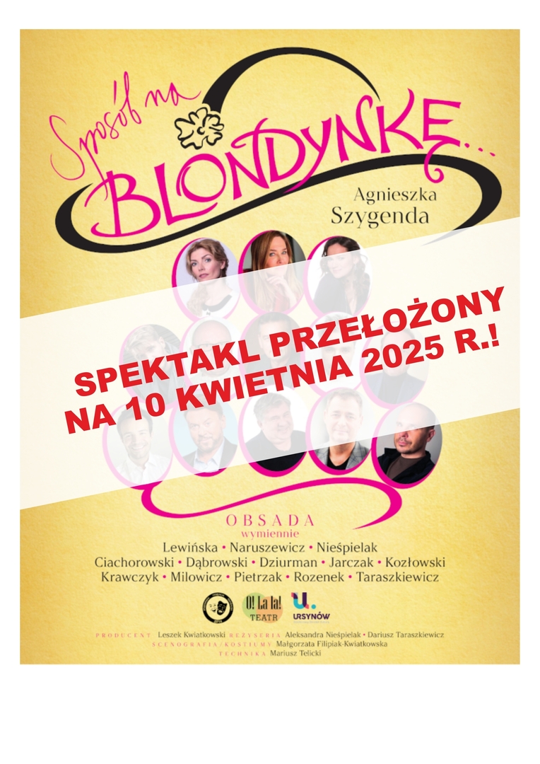"Sposób na blondynkę - przełożony