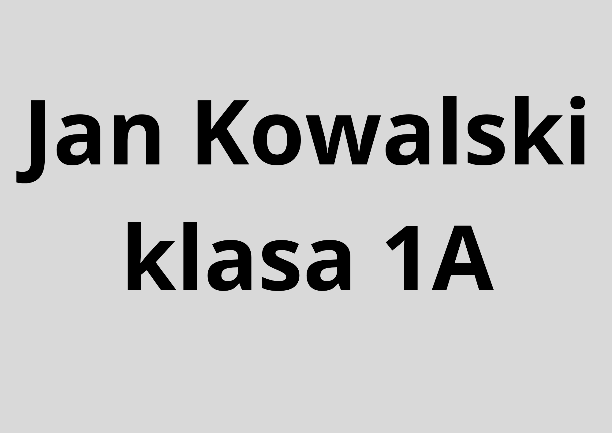 wzór wizytówki
