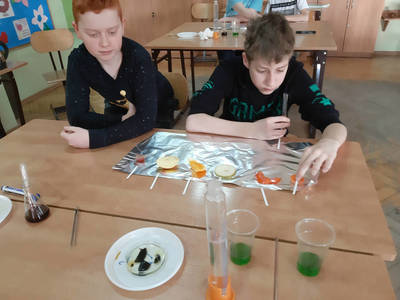 zajęcia uczniów