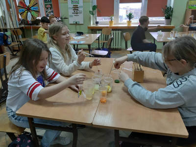 zajęcia uczniów