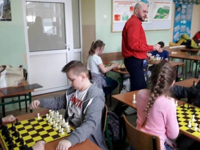 zajęcia uczniów