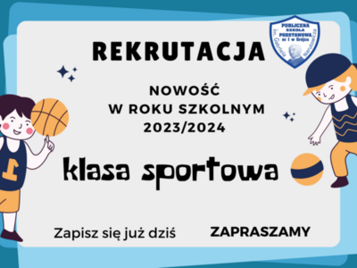 rekrutacja klasa sportowa