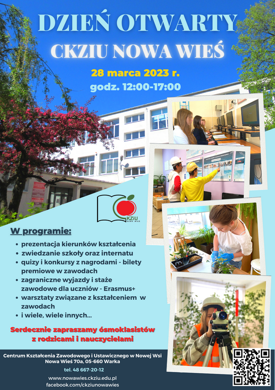 plakat dzień otwarty