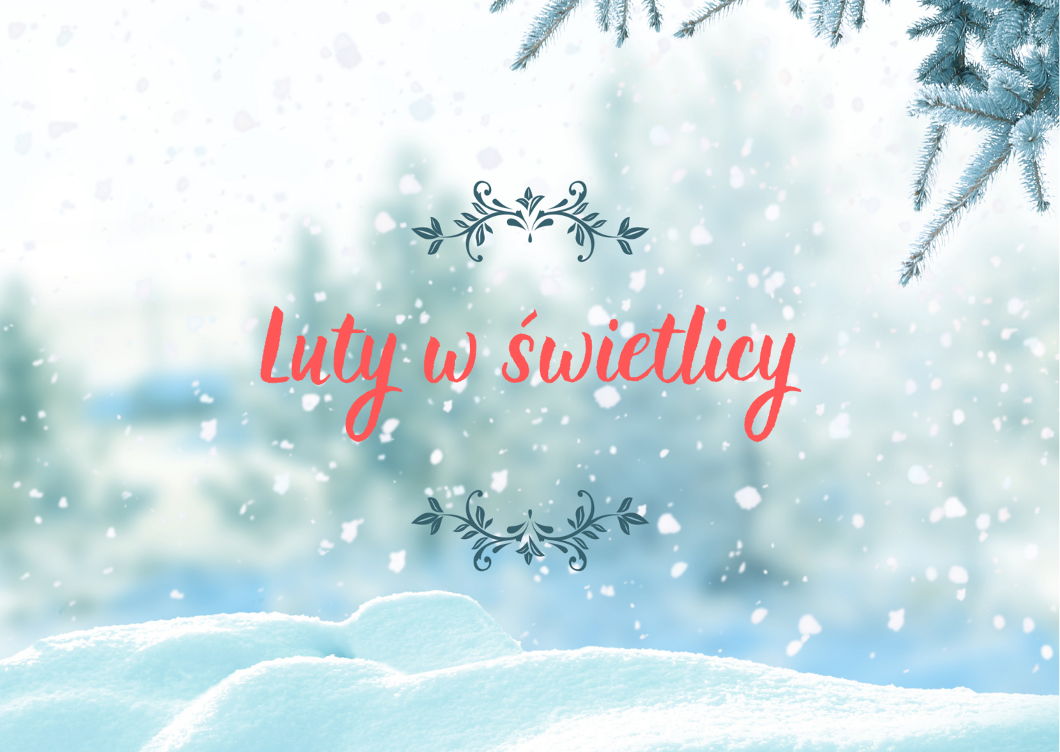 luty w świetlicy