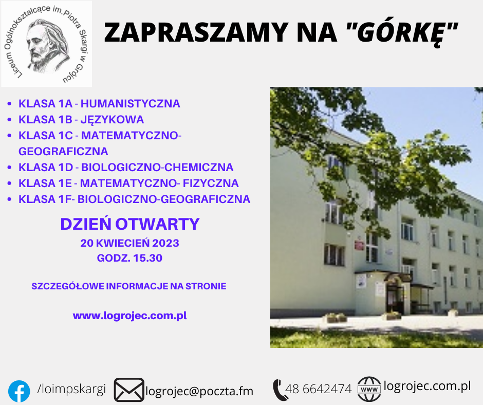 plakat liceum