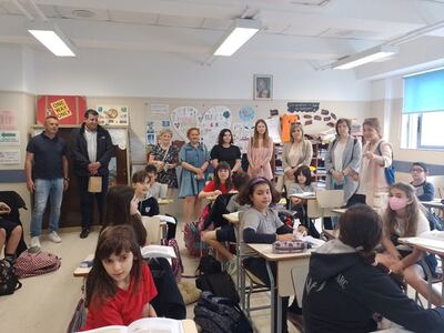 uczestnicy podczas spotkania