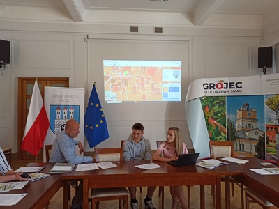 uczniowie podczas zajęć