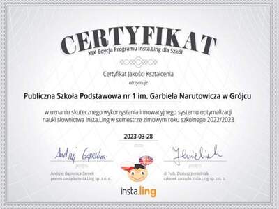 Certyfikat