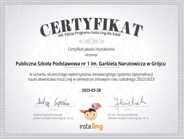 Certyfikat