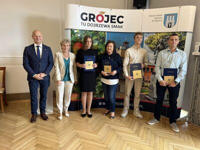 uczniowie podczas spotkania