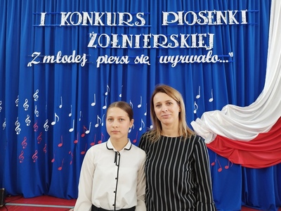 Julia podczas konkursu