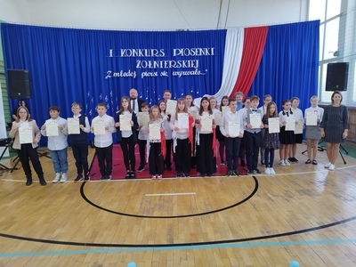 Julia podczas konkursu