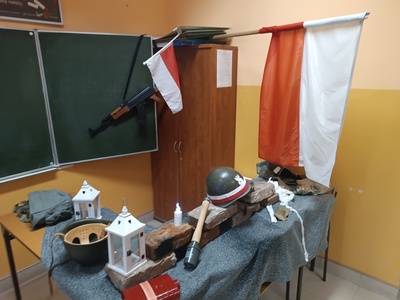 uczniowie podczas pracy