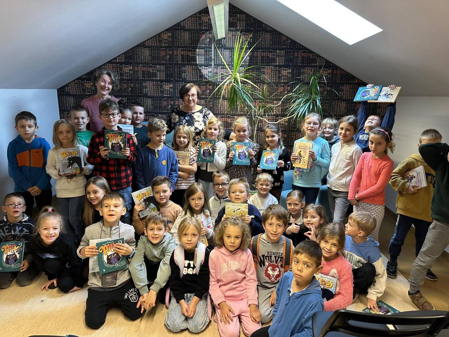 uczniowie podczas zajęć