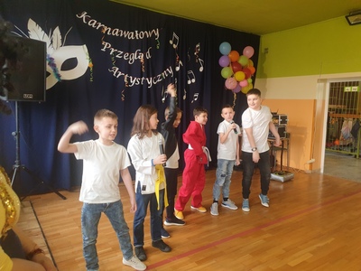 Karnawałowy Przegląd Artystyczny W PSP nr 1 w Grójcu
