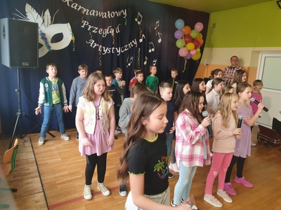 Karnawałowy Przegląd Artystyczny W PSP nr 1 w Grójcu
