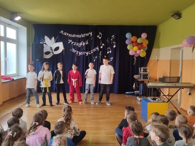 Karnawałowy Przegląd Artystyczny W PSP nr 1 w Grójcu
