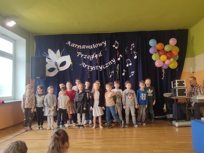 Karnawałowy Przegląd Artystyczny W PSP nr 1 w Grójcu
