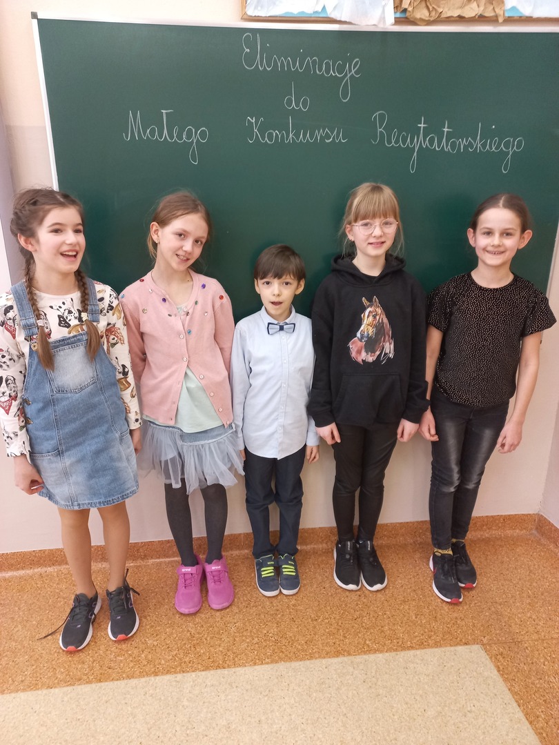 Eliminacje do Małego Konkursu Recytatorskiego