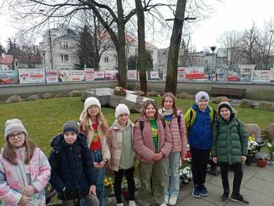 Pielgrzymka integracyjna z dziećmi z Ogniska Misyjnego z PSP nr 1 w Grójcu do Muzeum Bł. Ks. Jerzego Popiełuszki w Warszawie