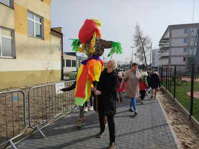 uczniowie podczas zajęć