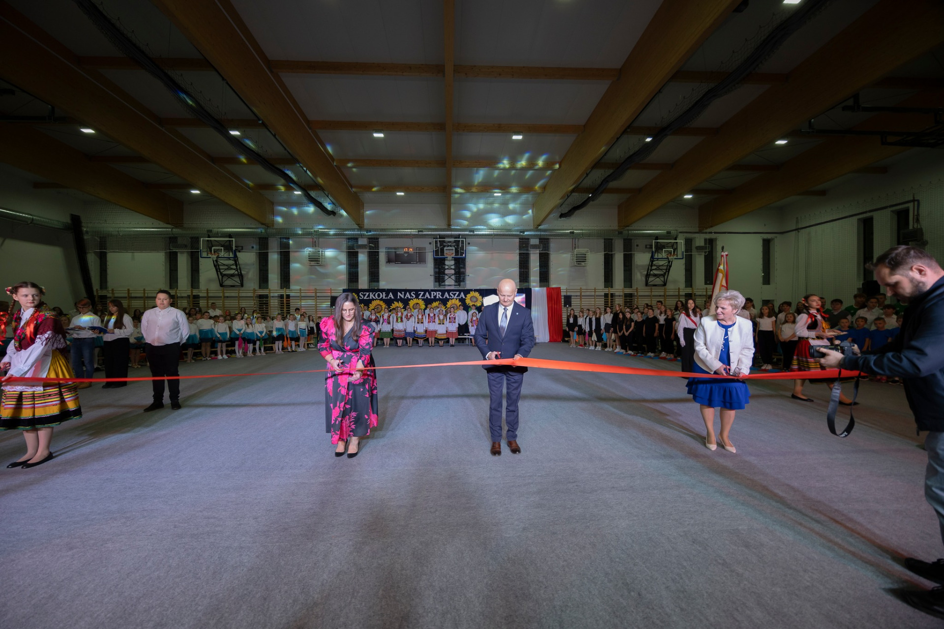 uroczystości otwarcia szkoły