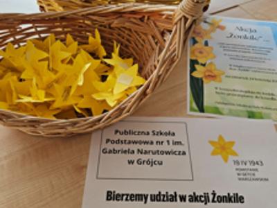 uczniowie podczas zajęć