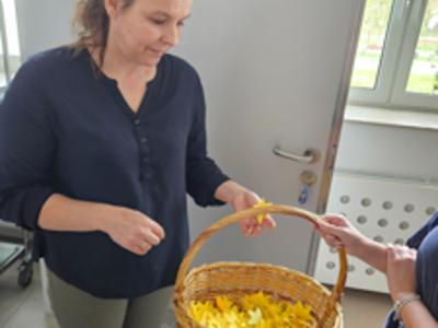 uczniowie podczas zajęć