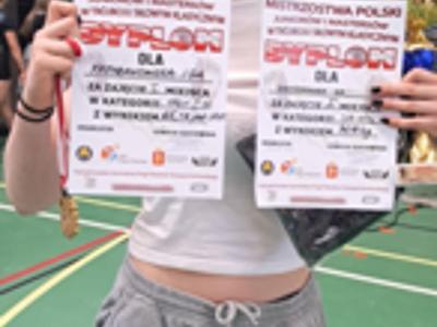 Iga podczas zawodów