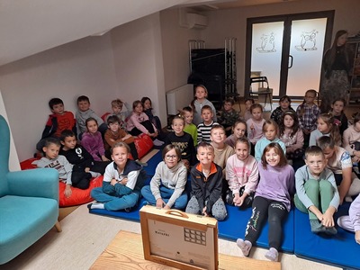 Wizyta w Publicznej Bibliotece Miejsko - Gminnej