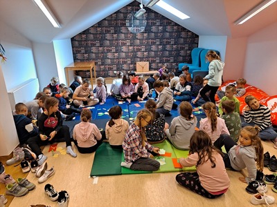 Wizyta w Publicznej Bibliotece Miejsko - Gminnej
