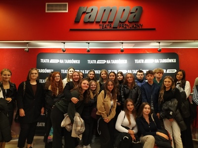 Klasa 8d w Teatrze Rampa