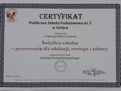 certyfikat